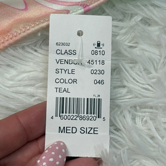 Pacsun L.A. Hearts Marble Multi Color Strapless Bikini Top - Picture 2 of 4